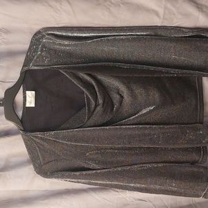 Holiday ready..beautiful black sparkle blouse